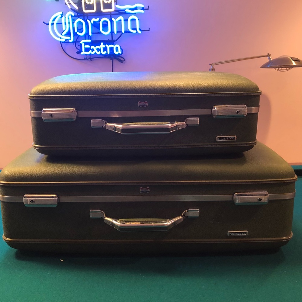 Vintage American Tourister Suitcase Set